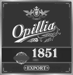 Заявка на торговельну марку № m202114192: 1851; opillia; export