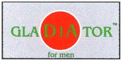 Свідоцтво торговельну марку № 38248 (заявка 2002021166): gladiator; for men