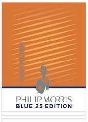 Свідоцтво торговельну марку № 329038 (заявка m202107317): blue 25 edition; firm filter; philip morris