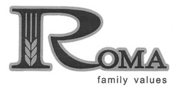 Свідоцтво торговельну марку № 236480 (заявка m201610163): roma; family values