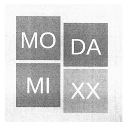 Заявка на торговельну марку № m201918955: moda mixx; mo da mi xx; мода міхх; мо да мі хх