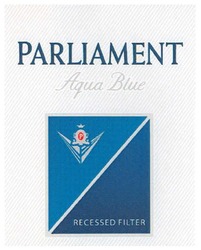 Свідоцтво торговельну марку № 145714 (заявка m201010097): р; parliament aqua blue; recessed filter; р