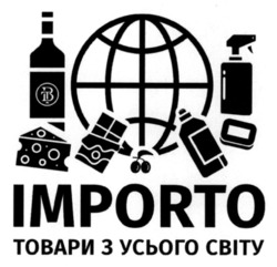 Заявка на торговельну марку № m202520594: bt; tb; вт; тв; товари з усього світу; importo