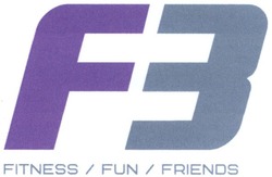 Заявка на торговельну марку № m201609082: f3; fitness/fun/friends