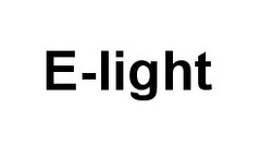 Заявка на торговельну марку № m201808787: e-light