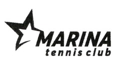 Свідоцтво торговельну марку № 346859 (заявка m202026118): marina tennis club