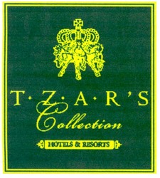 Свідоцтво торговельну марку № 114511 (заявка m200809398): tzar's; tzars; collection; hotels&resorts