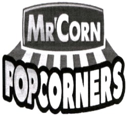 Заявка на торговельну марку № m202102500: mr'corn popcorners; mr corn popcorners