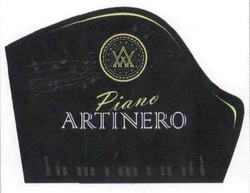 Свідоцтво торговельну марку № 284365 (заявка m201828046): piano artinero; aw; wa