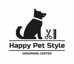 Заявка на торговельну марку № m202127412: happy pet style; grooming center