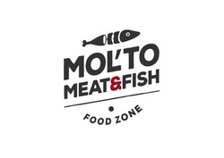 Свідоцтво торговельну марку № 313430 (заявка m202001892): food zone; molto; meat&fish; meat fish; меат