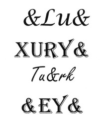 Свідоцтво торговельну марку № 233610 (заявка m201603643): &lu&; xury&; tu&rk; &ey&; luxury turkey