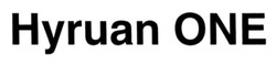 Свідоцтво торговельну марку № 197675 (заявка m201321846): hyruan one