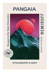 Заявка на торговельну марку № m202524457: ready to drink; escape to the tasty dimension; nemiroff vodka inside; strawberry&mint; pangaia