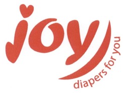 Заявка на торговельну марку № m201714239: joy diapers for you