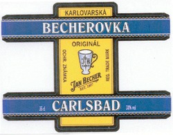 Свідоцтво торговельну марку № 46065 (заявка 2002031894): karlovarska; becherovka; 4jb; jan becher; carlsbad