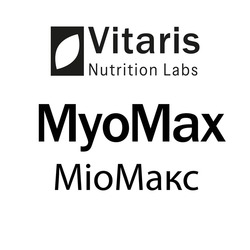 Заявка на торговельну марку № m202603639: makc; міомакс; муо мах; муомах; myo max; myomax; nutrition labs; vitaris