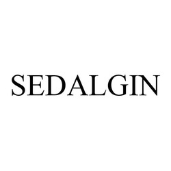 Свідоцтво торговельну марку № 336810 (заявка m202118641): sedalgin