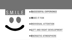 Свідоцтво торговельну марку № 331570 (заявка m202111596): individual attention; make it fun; left and right development; smile; energetic atmosphere; successful experience; s.m.i.l.e.