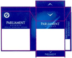 Свідоцтво торговельну марку № 162548 (заявка m201210027): parliament reserve; special cut recessed filter super slims; premium leaf