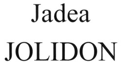 Заявка на торговельну марку № m201602952: jadea jolidon