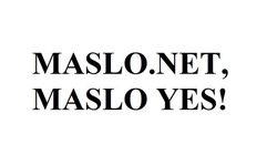 Свідоцтво торговельну марку № 177758 (заявка m201221830): maslo,net, maslo yes!