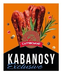 Заявка на торговельну марку № m202511975: kabanosy exclusive; мясокомбінат; м'ясокомбінат салтівський