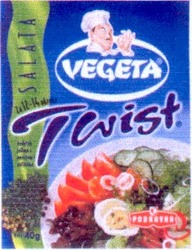 Свідоцтво торговельну марку № 34687 (заявка 2001063490): salata; twist; vegeta