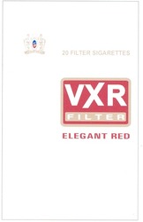 Свідоцтво торговельну марку № 120301 (заявка m200816791): 20 filter sigarettes; vxr; elegant red
