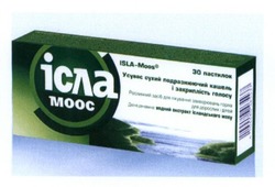 Заявка на торговельну марку № m201613419: ісла моос; isla-moos