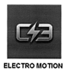 Заявка на торговельну марку № m201503702: electro motion; сэ; се; ce