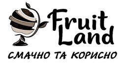 Заявка на торговельну марку № m201813838: fruit land; смачно та корисно