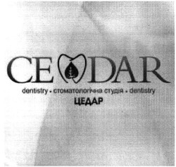 Заявка на торговельну марку № m202023762: cedar; cemdar; dentistry; стоматологічна студія; цедар