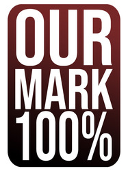 Заявка на торговельну марку № m202210806: our mark 100%