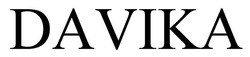 Заявка на торговельну марку № m202519637: davika