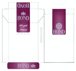 Свідоцтво торговельну марку № 165331 (заявка m201214218): bond street; purple; velvet; super slims