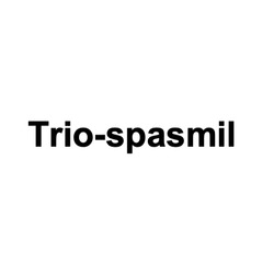 Заявка на торговельну марку № m202514322: trio-spasmil