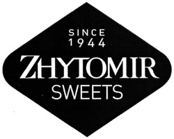 Свідоцтво торговельну марку № 222395 (заявка m201517458): since 1944; zhytomir; sweets