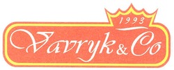Свідоцтво торговельну марку № 98552 (заявка m200709288): vavryk&co; 1993