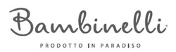 Заявка на торговельну марку № m202305111: bambinelli prodottto in paradiso