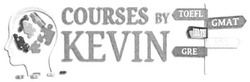 Заявка на торговельну марку № m201627638: courses by kevin; toefl; gmat; ielts; sat; gre