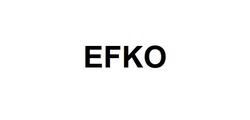 Заявка на торговельну марку № m202210511: efko