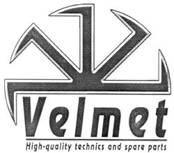 Свідоцтво торговельну марку № 152920 (заявка m201104389): high - quality technics and spare parts; velmet