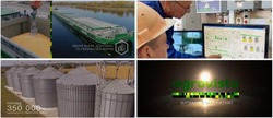 Заявка на торговельну марку № m202604194: віримо в майбутнє!; agrovista; понад 350 000 одночасного зберігання зерна; зберігання, доробка та перевалка зерна; зберігання, доробка та перевалка зерна; зберігання, доробка та перевалка зерна