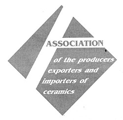 Заявка на торговельну марку № 99114114: association of the producers exporters and importers of ceramics