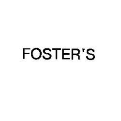 Свідоцтво торговельну марку № 5430 (заявка 93192/SU): foster's