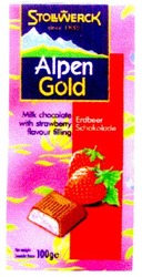 Свідоцтво торговельну марку № 30091 (заявка 99103700): strawberry; alpen gold; stollwerck