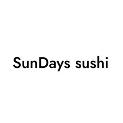 Заявка на торговельну марку № m202313763: sundays sushi