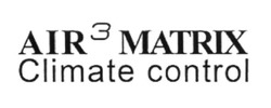 Свідоцтво торговельну марку № 232882 (заявка m201705887): air 3 matrix; climate control