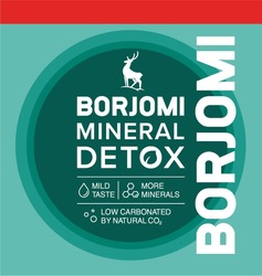 Свідоцтво торговельну марку № 312798 (заявка m202114875): borjomi mineral detox; mild taste; more minerals; low carbonated by natural co2; со2